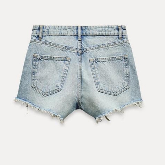✨️Brand new Zara light washed shorts -Size 10✨️ - Picture 3 of 5